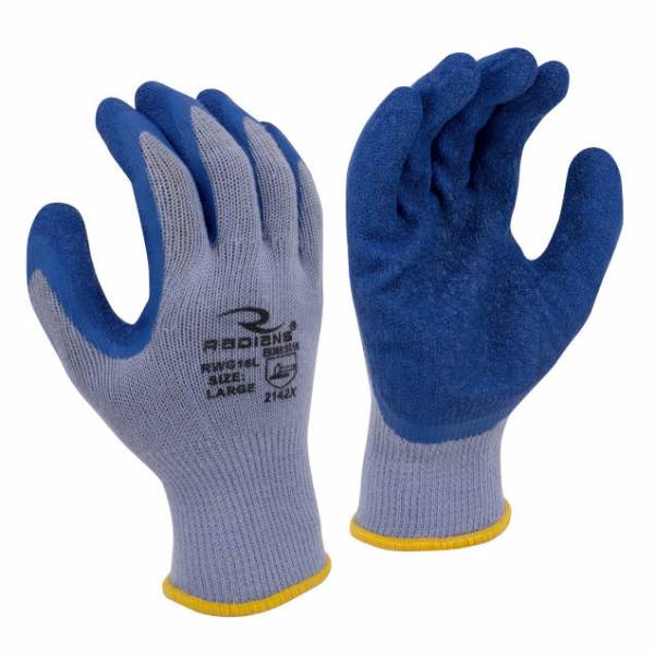 Crinkle Latex Palm Coated Glove - Dozen (12pairs)